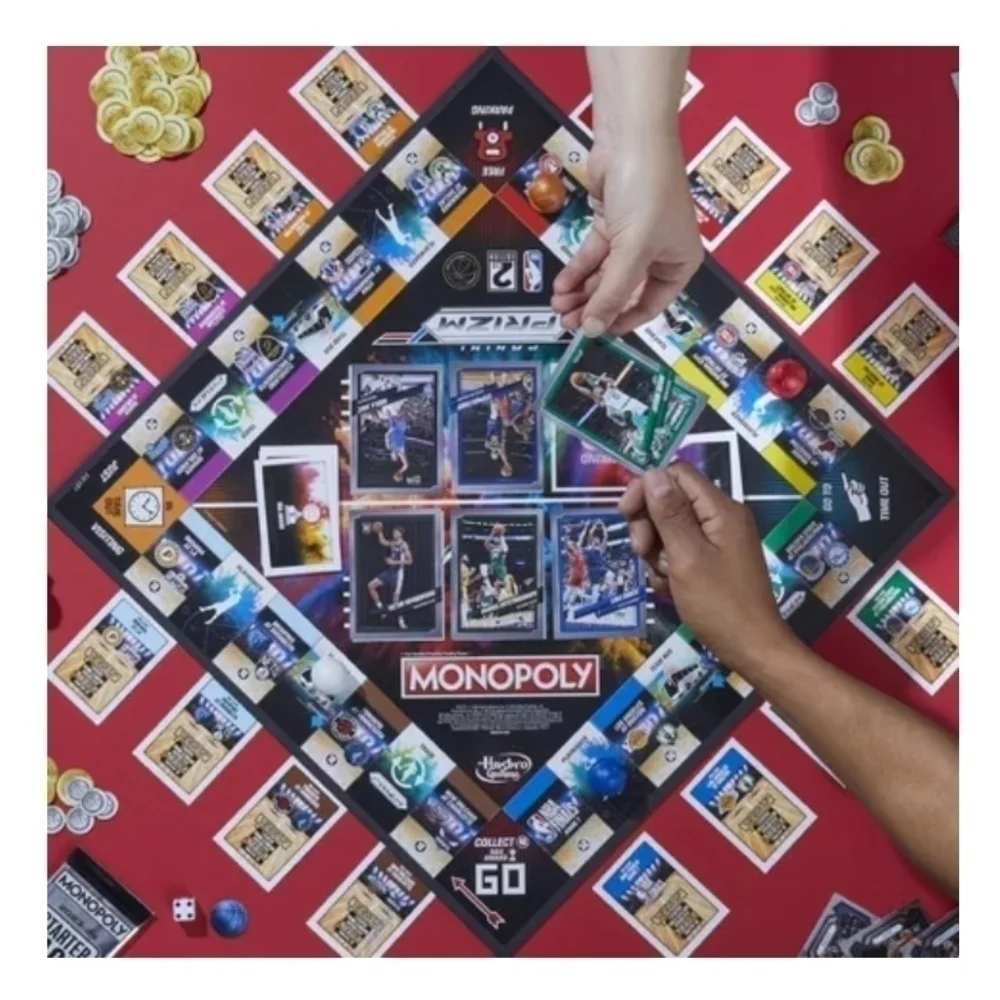 2023-24 Panini Prizm Monopoly NBA 2nd Edition Board Game/NEW!!